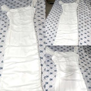 beautiful new white dress never worn